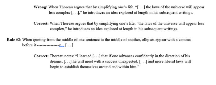 Ellipses enable writers to edit quotations