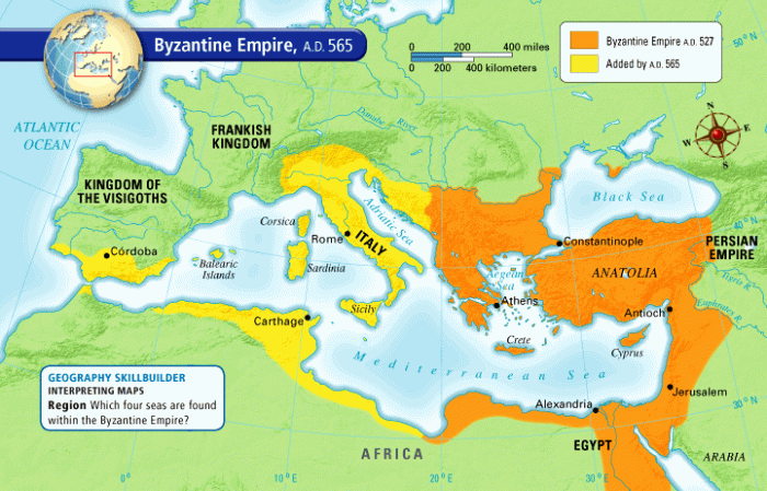 The byzantine empire worksheet answer key