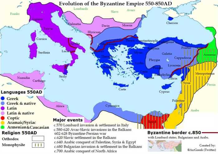 The byzantine empire worksheet answer key