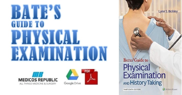 Bates guide to physical examination and history taking test bank