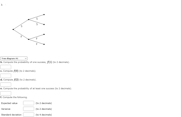 Consider a binomial experiment with two trials and